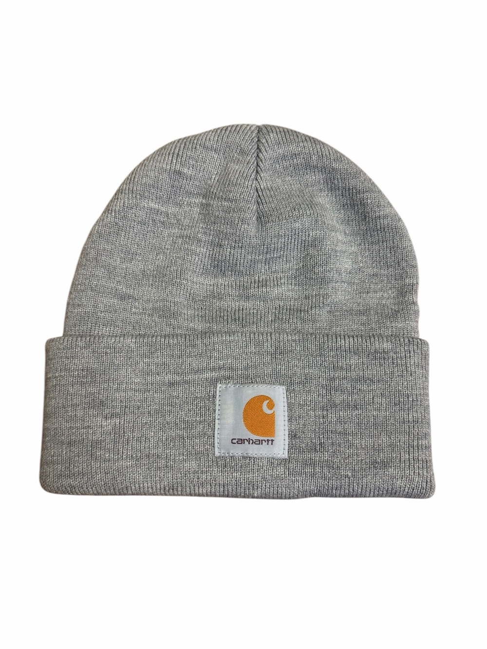 Carhartt Men’s Gray Knit Beanie Hat